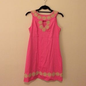 Pink Lilly Pulitzer shift dress